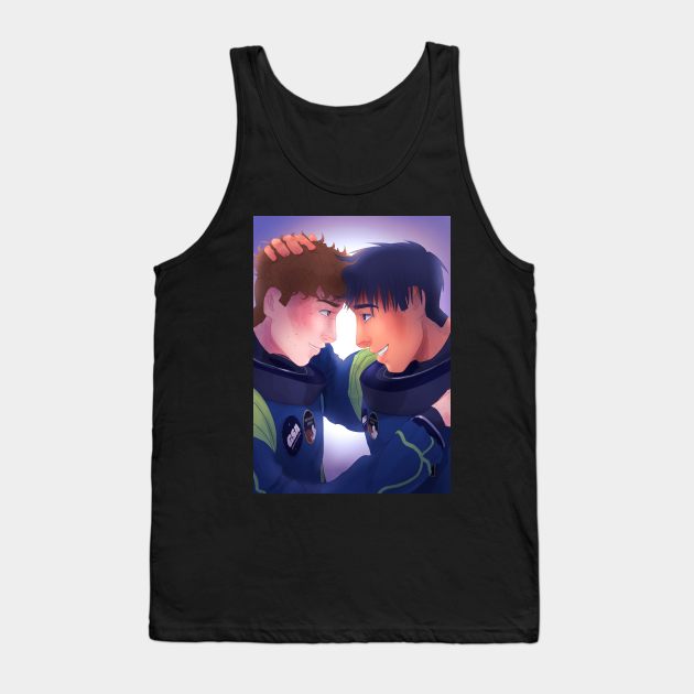 Resonance Cover - LGBTQ Astronauts Tank Top by RiverKai